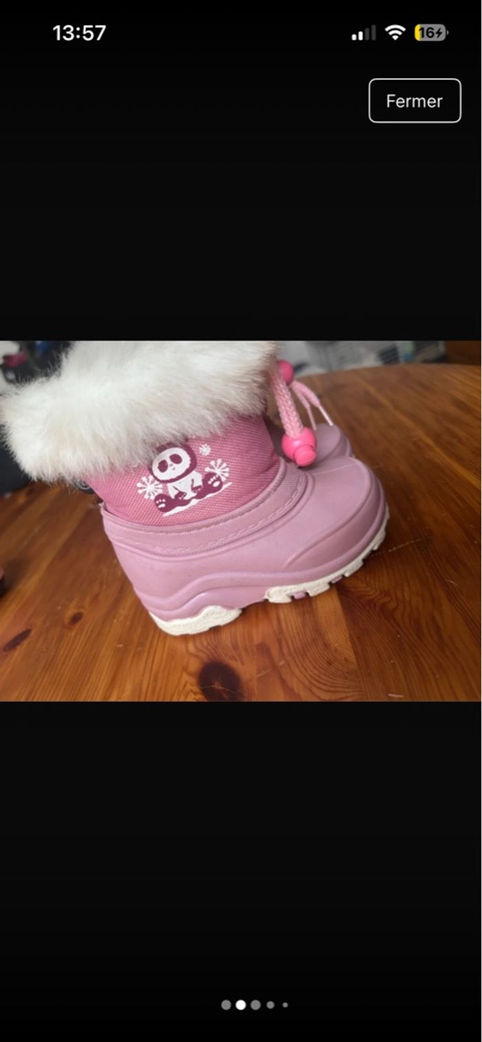 Botte d’hiver bébé T18