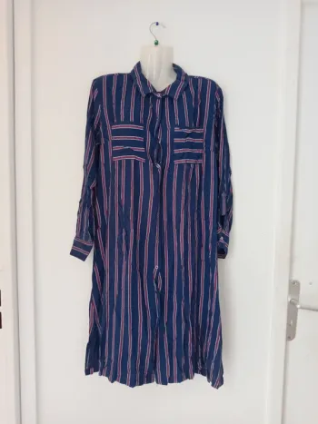 Chemise longue manches longues femme w