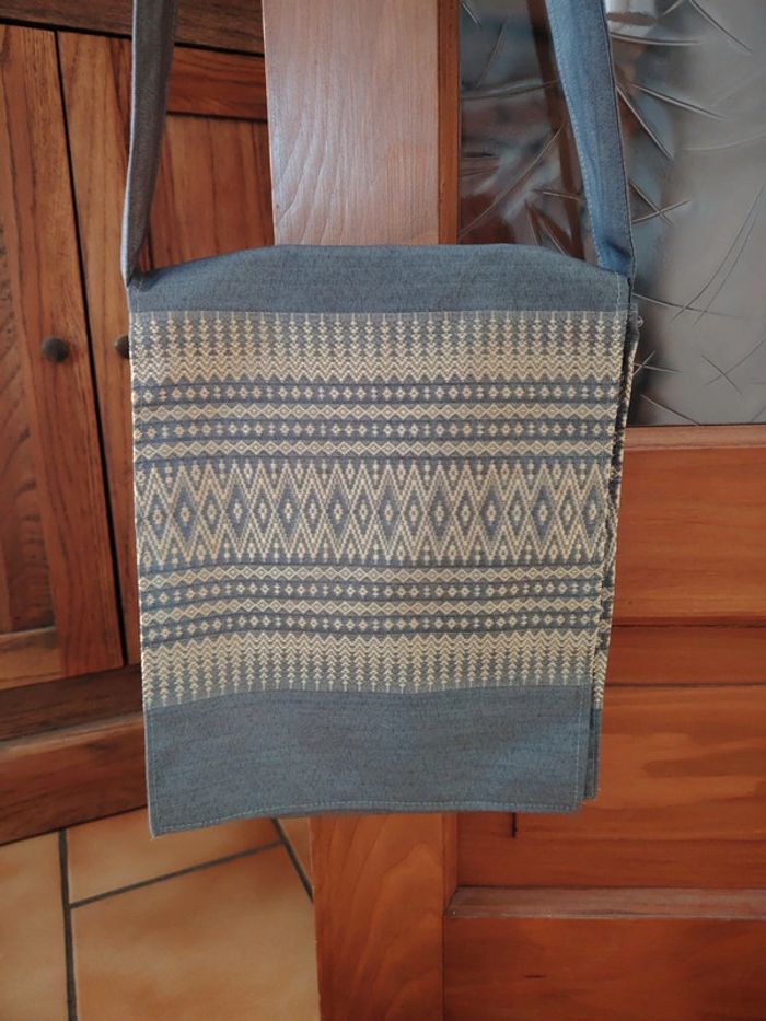 Sac à bandoulière style ethnique - photo numéro 2