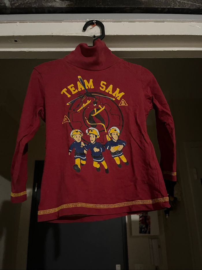 T-shirt garçon 3 ans Fireman Sam