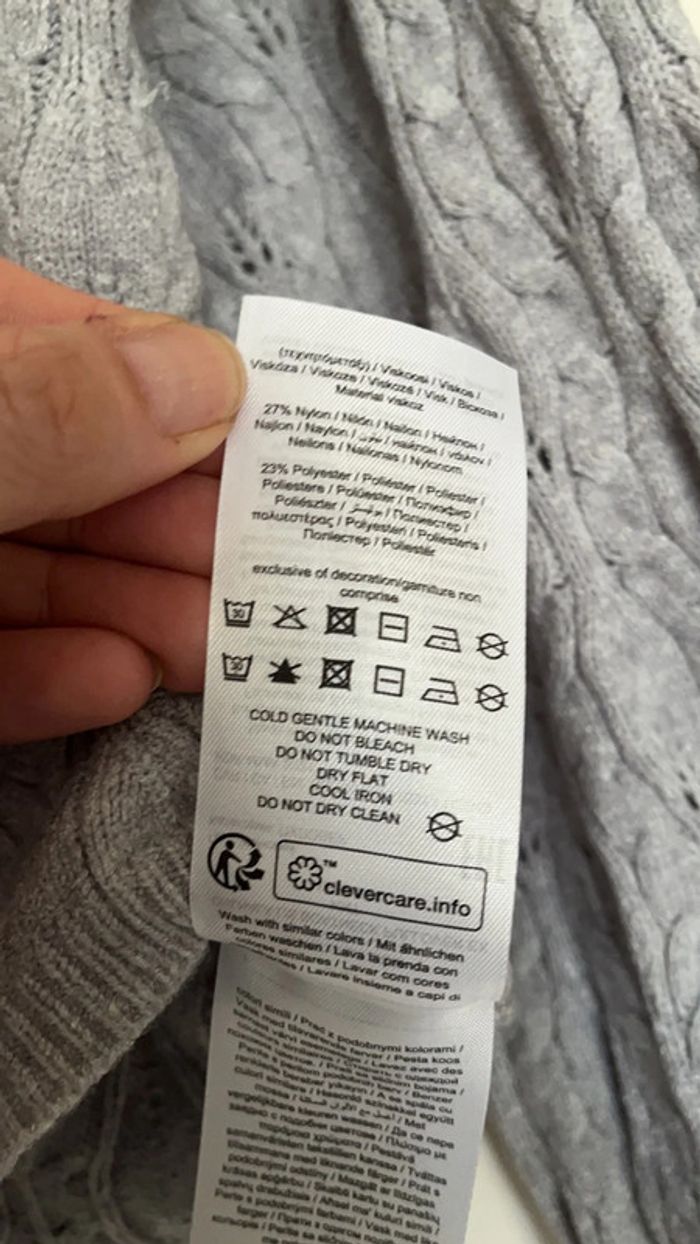 Pull gris Only - photo numéro 6