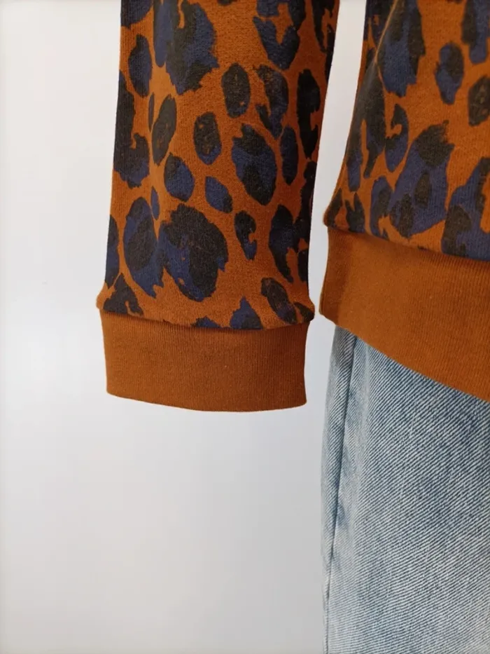 Sweat léger leopard - Grain de malice - Taille S - Neuf (A990) - photo numéro 8