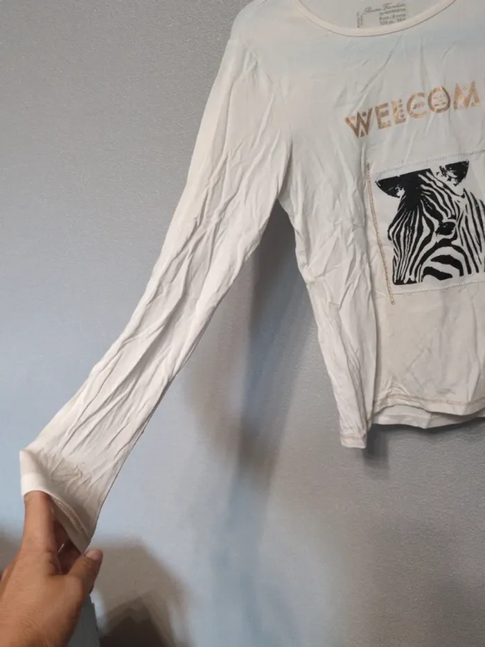 T-shirt fille 8 ans - photo numéro 2