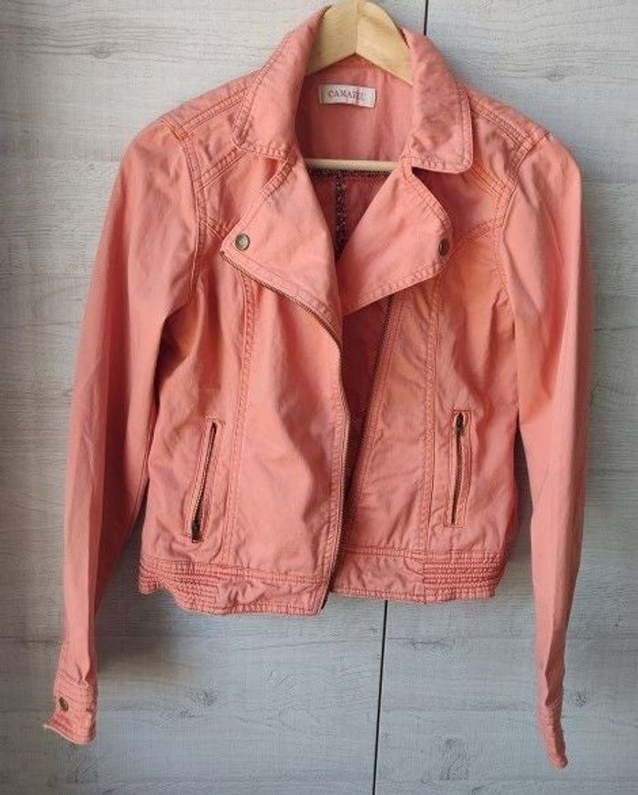 Veste légère saumon 40