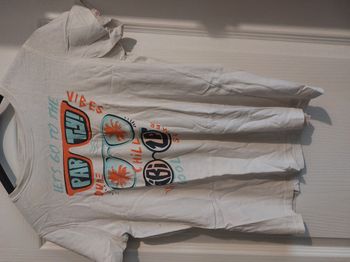 t-shirt maillot blanc 14 ans