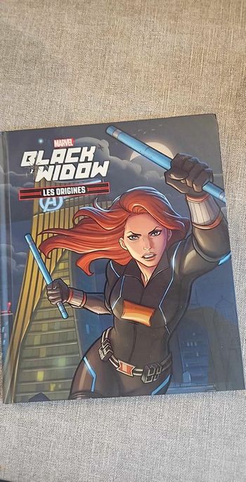 Livre marvel Black Widow les origines