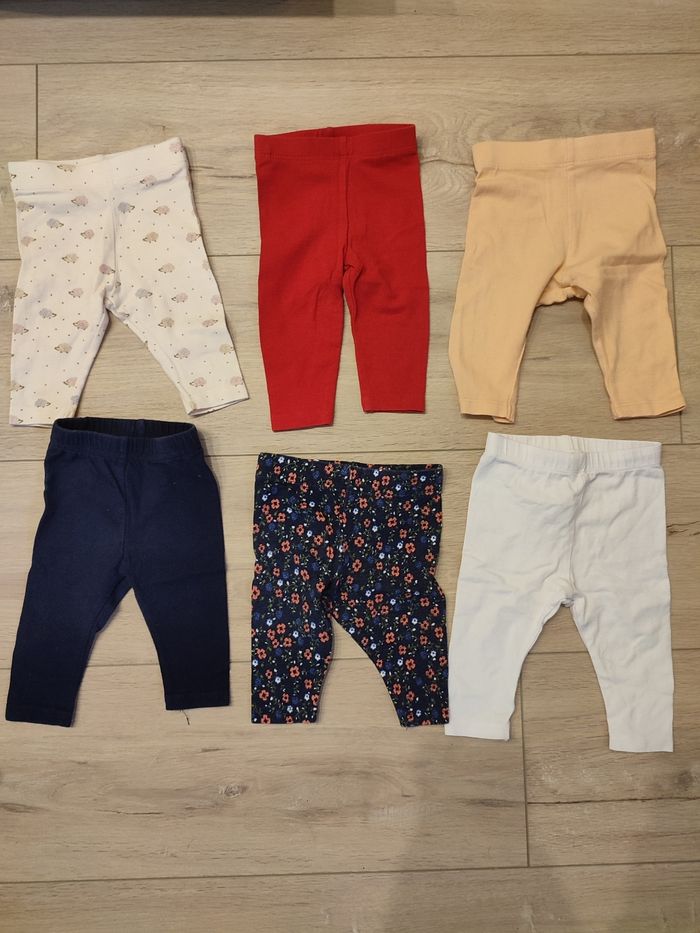Lot leggings 3 mois
