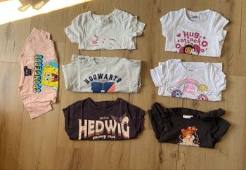 Lot tshirt 5/6 ans