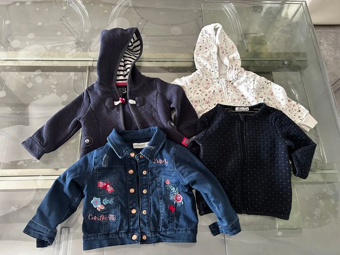 👶 Lot de vestes / manteaux bébé – 12 mois 👶 - photo numéro 3