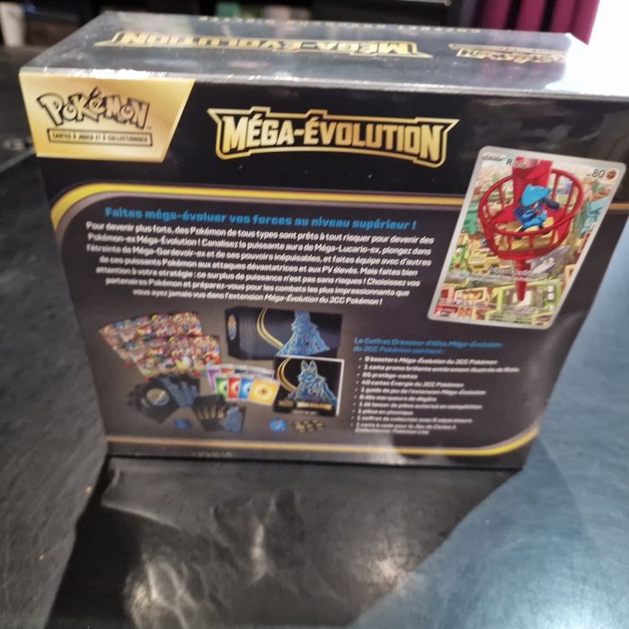 ETB pokemon mega evolution lucario neuf et scelle - photo numéro 3