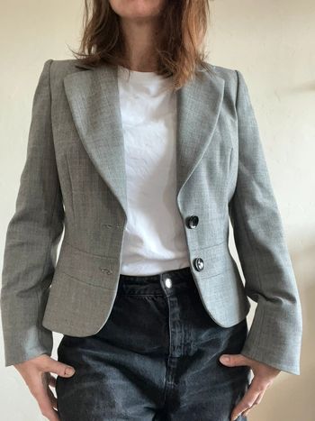 Veste/Blazer court gris Maison 123 – Comme neuve taille 40