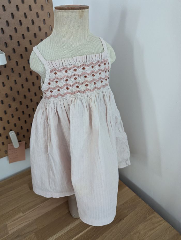 Robe bout'chou 12 mois rose - photo numéro 3
