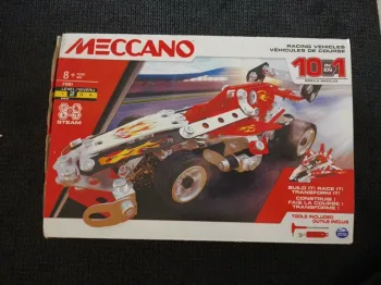 Jeu meccano 10 en 1 Racing véhicules de course level 2