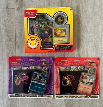 Lot 9 boosters Pokémon