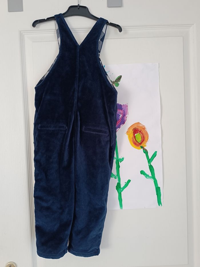 Salopette en velours 36 mois 3 ans petit bateau  neuve - photo numéro 3