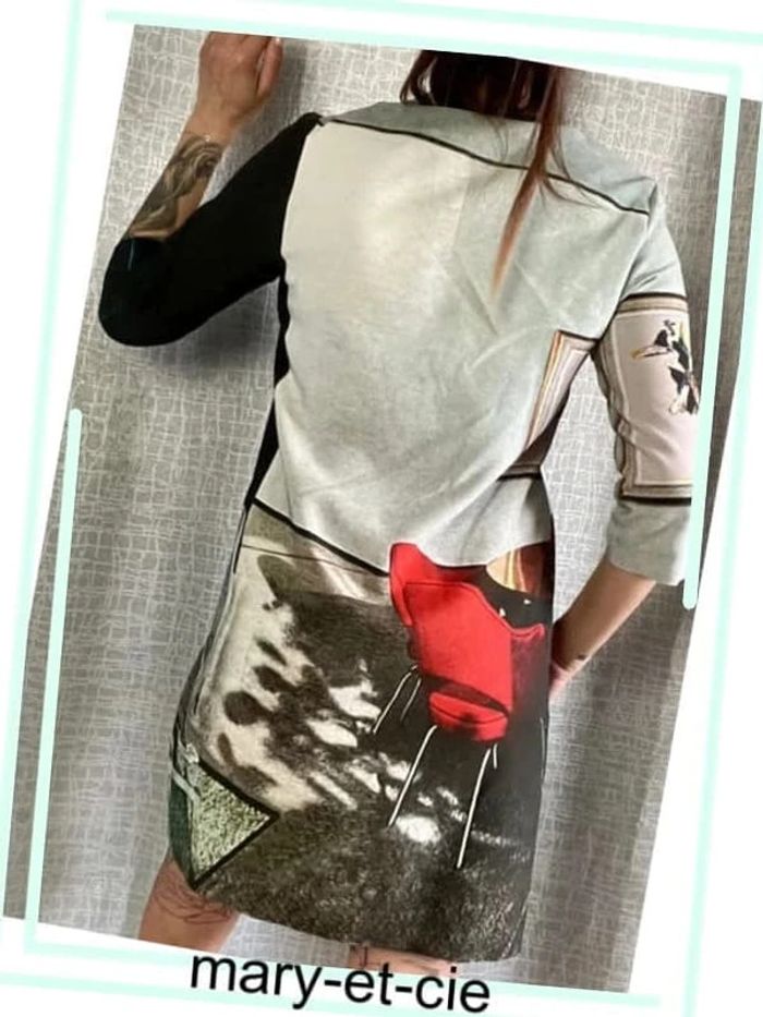 Robe manches 3/4 cop’copine taille 38 - photo numéro 5