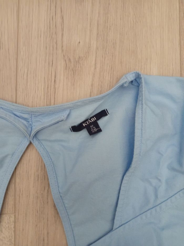 Robe bleu claire Kiabi XL 42 - photo numéro 5