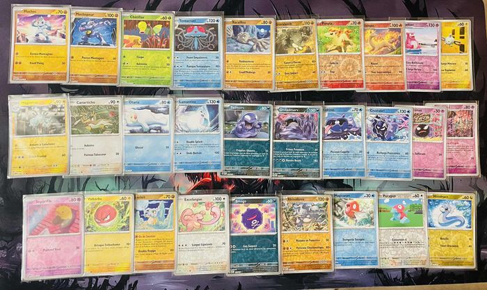 Lot 59 cartes Pokémon Reverses – Série 151 – Sans doubles ! - photo numéro 2