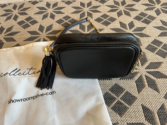 Sac à main bandoulière noir - photo numéro 4