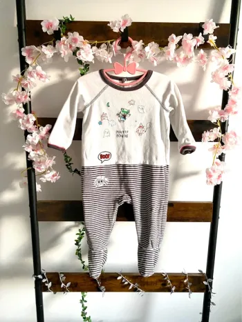 Pyjama velours Halloween Sergent Major taille 18 mois excellent état