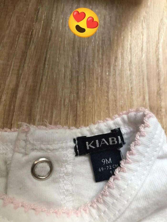 Lot pyjamas en coton 9mois Kiabi - photo numéro 3