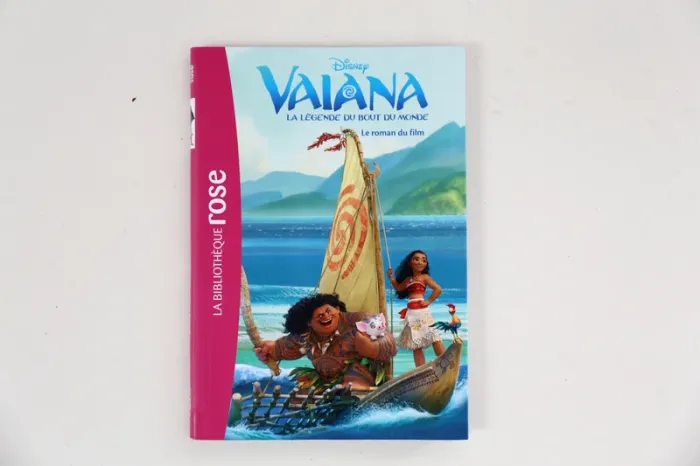 Livre "Vaiana, la légende du bout du monde: le roman du film" collection bibliothèque rose