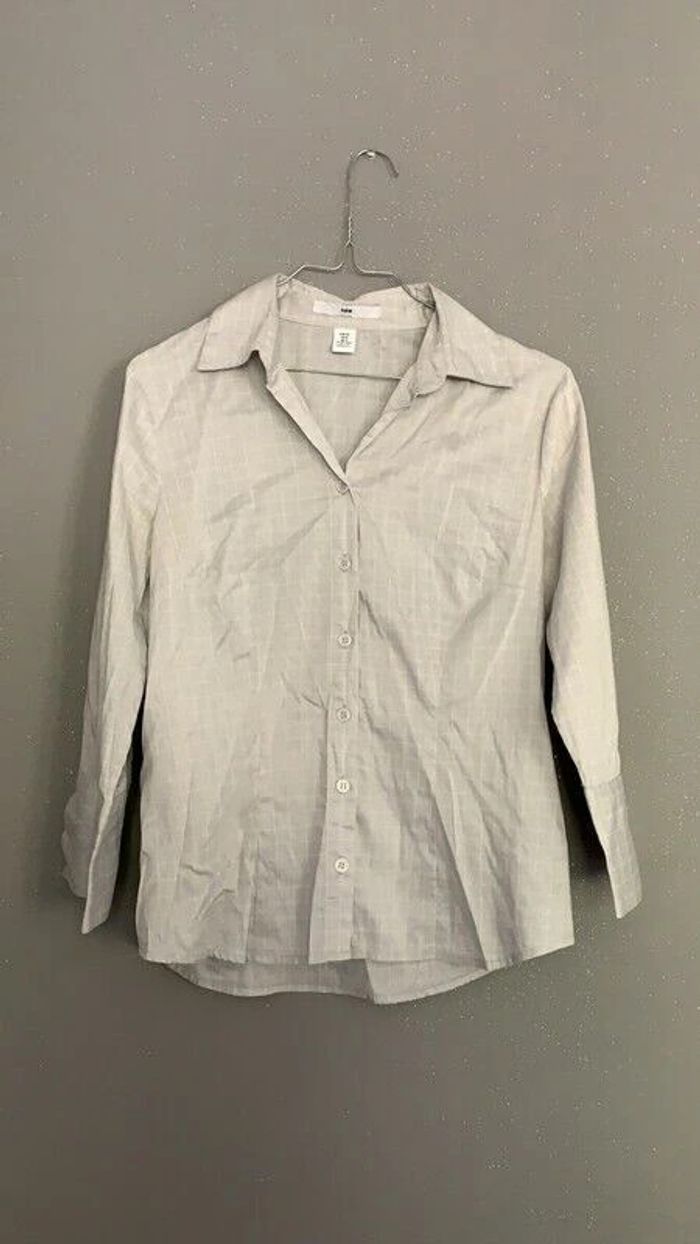 Chemise à carreaux H&M T34