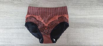 Culotte taille haute pour femme taille M couleur orange