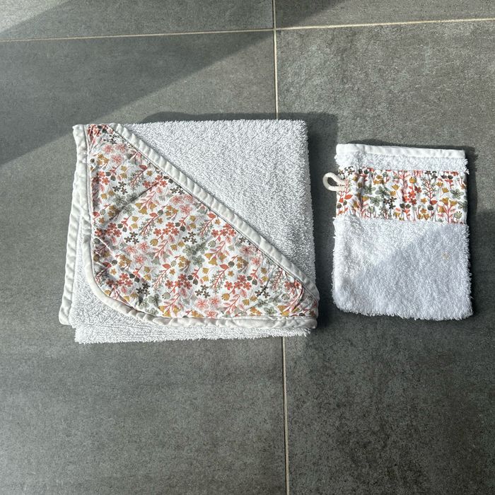 Serviette de bain et gant de toilette  Etsy - photo numéro 2