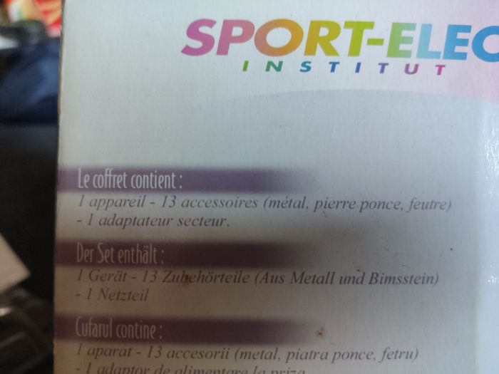 Set de manucure & pédicure neuf Sport-Elec - photo numéro 3