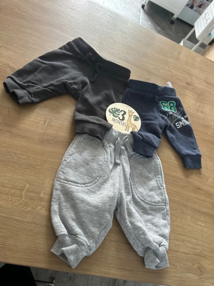 Lot de 3 jogging H&M