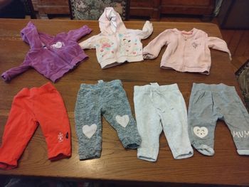 Lot de vêtements hiver mi saison bébé 6 mois