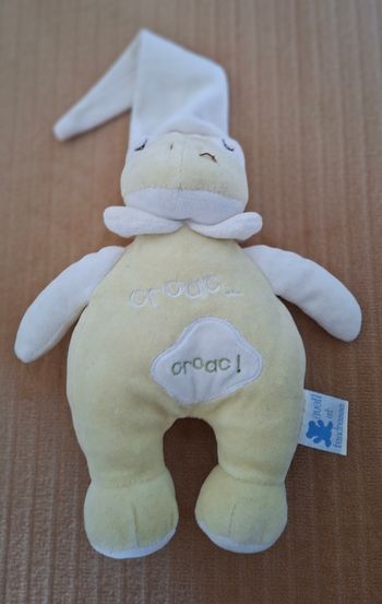Doudou/Peluche Grenouille Eveil et Tendresse CMP