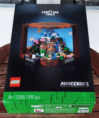 Neuf - LEGO Minecraft 21265 L'établi