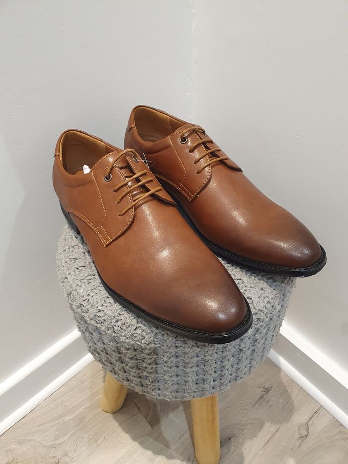 Chaussures de ville marron Milan Pointure 40 - photo numéro 3