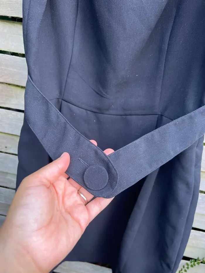 Robe noire Laura Clément – La Redoute – Taille 38 – TBE - photo numéro 4