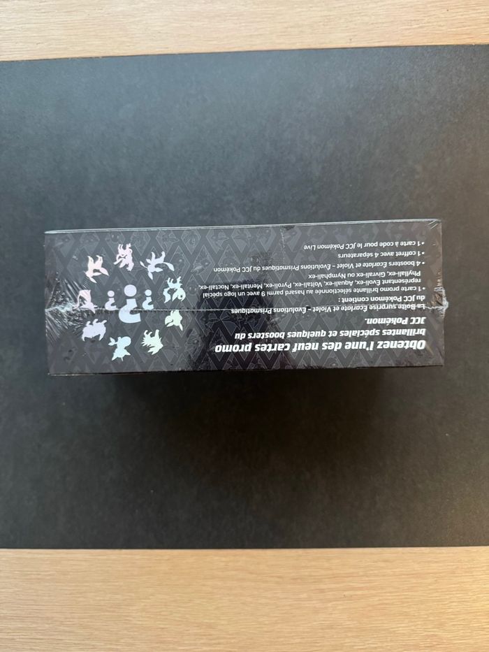 Pokémon Coffret Box Surprise Évolutions Prismatiques Écarlate et Violet EV8.5  Neuf Français - photo numéro 3