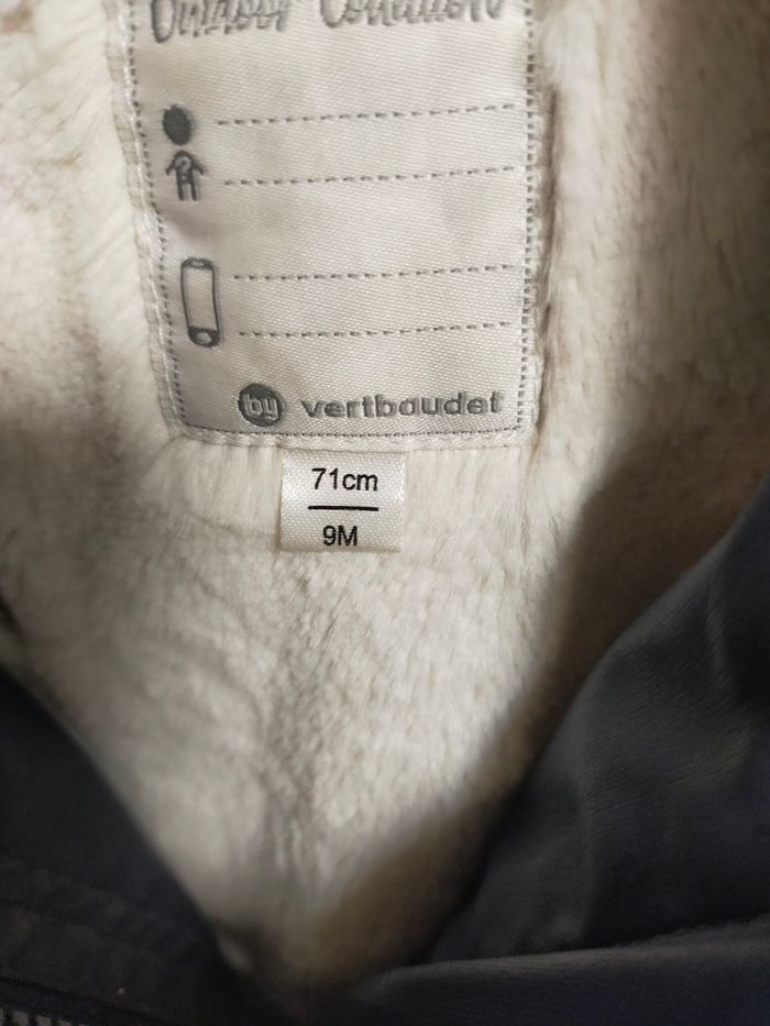 Ciré doublé Verbaudet 9 mois. - photo numéro 4