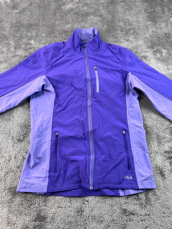 Manteau Fila violet taille L – Femme casual - photo numéro 6