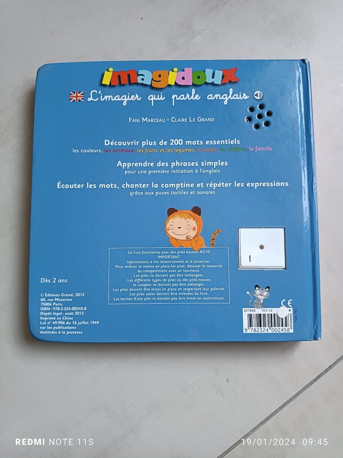 Imagier bilingue sonore - photo numéro 2