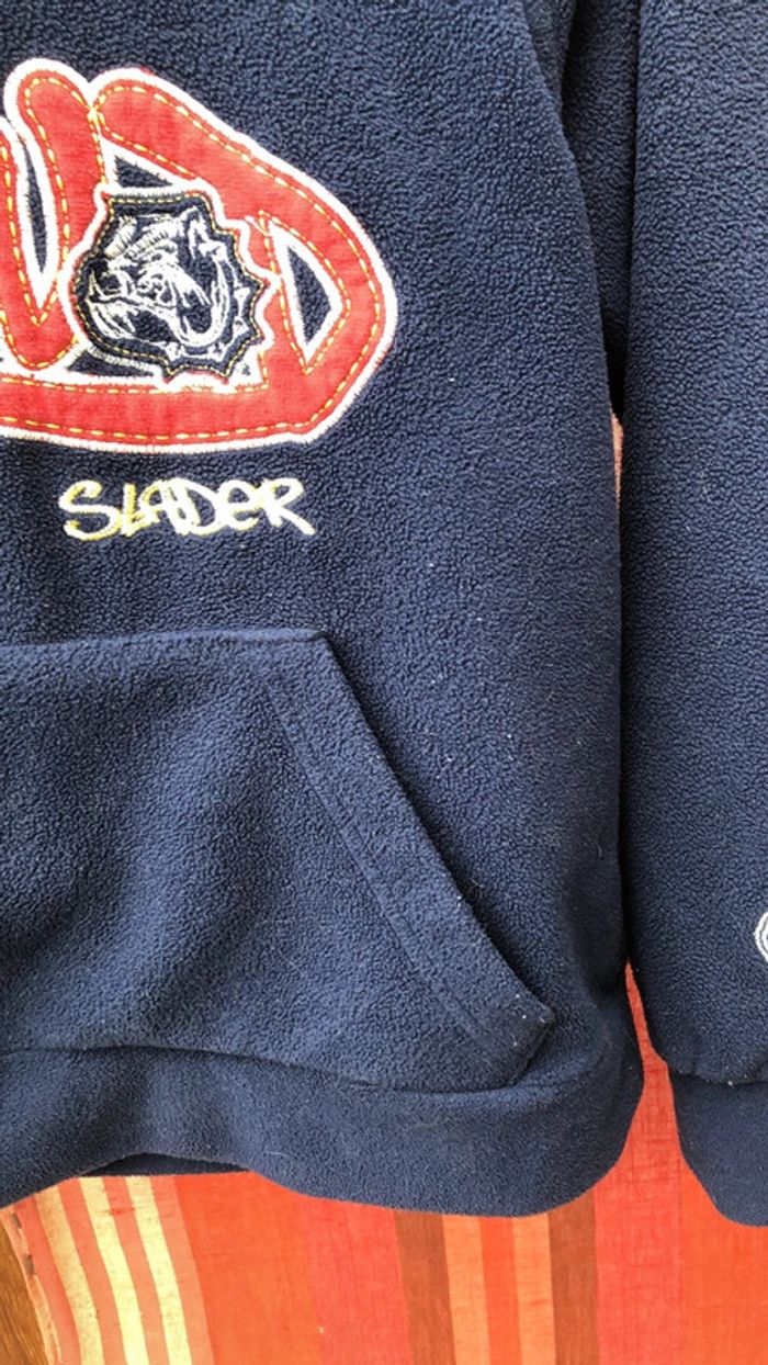 Sweat polaire à capuche 10 ans garçon - photo numéro 5