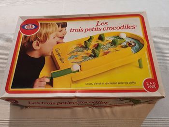 Jeu d’adresse vintage Les trois petits crocodiles – éveil et motricité