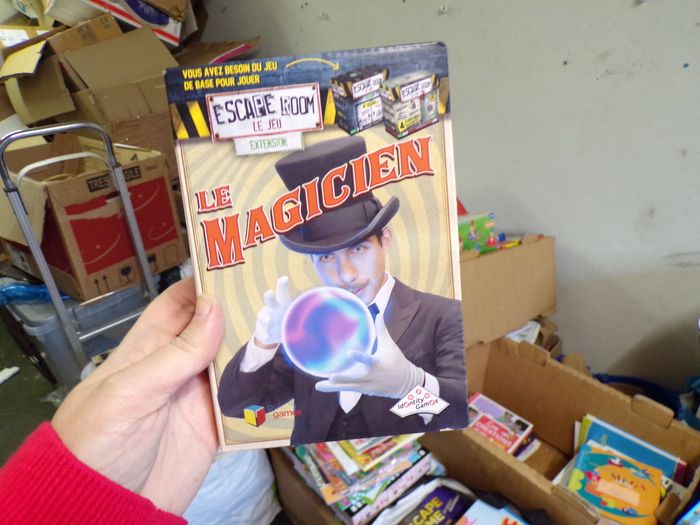 Extension Escape Room le magicien