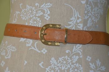 Ceinture 85 cm en cuir Made in Italy