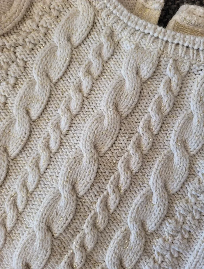 Robe pull tressée 18 mois - photo numéro 2