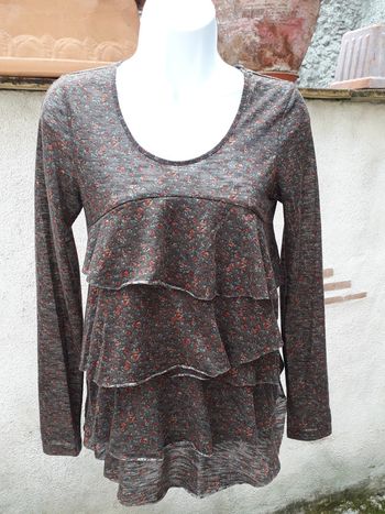 Tunique à volants liberty