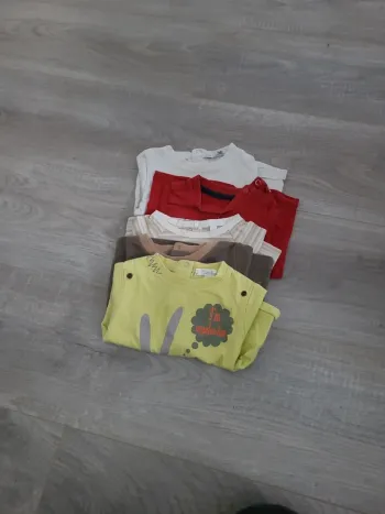 Lots de 4 t-shirts