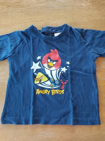 Tshirt Angry Birds 18 mois