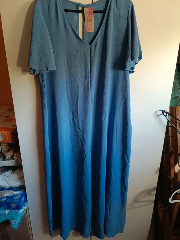 Combinaison bleu jean légère