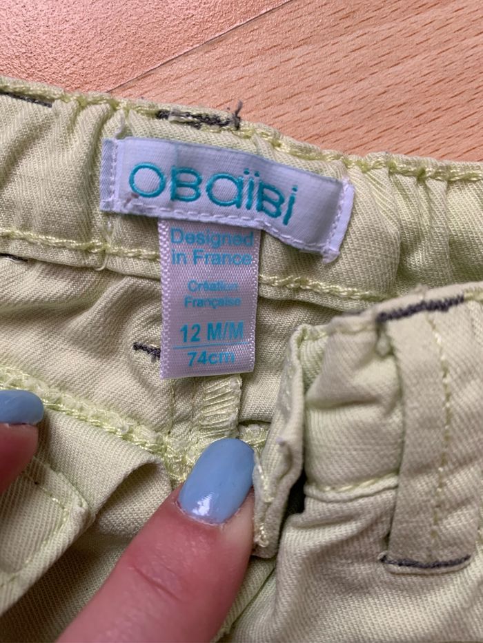 Pantalon anis 12 mois - photo numéro 2